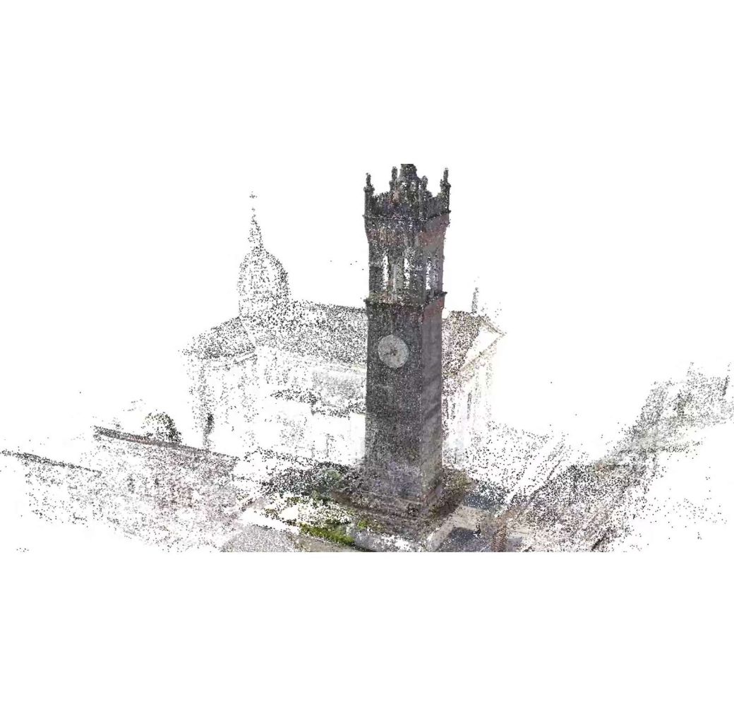 Ispezioni con drone Belluno - Ispezioni - Rilievi fotogrammetrici - Generazione nuvola punti