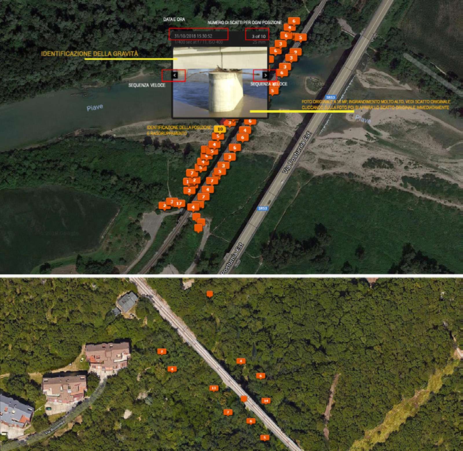Ispezioni con drone Belluno - Ispezioni - Ispezioni fotografiche - Punti forza