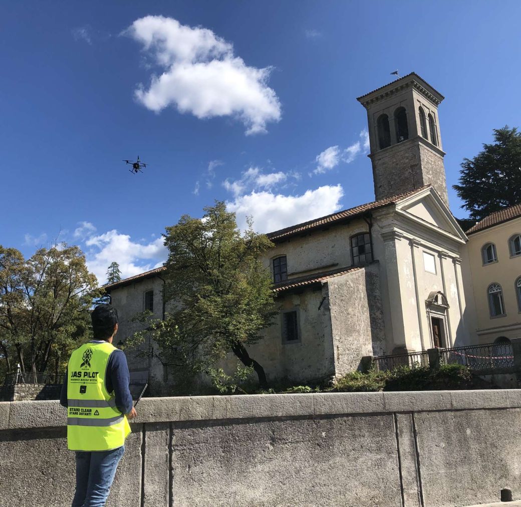 Ispezioni con drone Belluno - Ispezioni - Rilievi fotogrammetrici - Rilievo